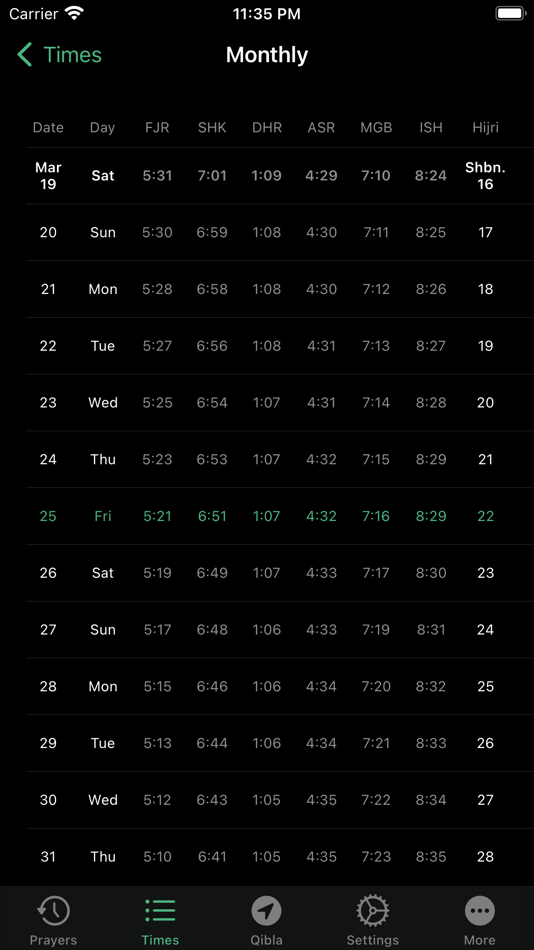 #7. Pray Watch (iOS) 由: IslamiCity