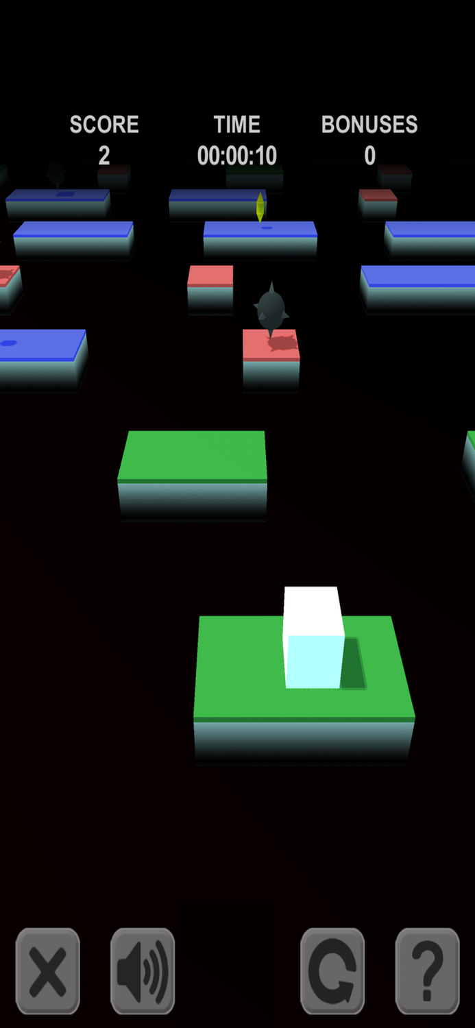 Cube Jump. 3D platforms