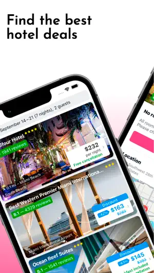 JuicyHotels: Cheap hotel deals screenshot 1
