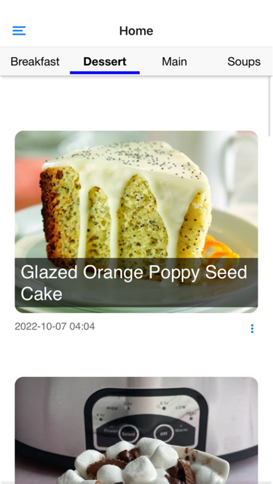 Mambo Recipes Screenshot