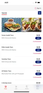 Orale Mexican Grill screenshot #3 for iPhone