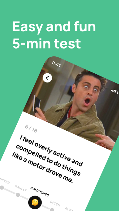 ADHD Test For Adult App Screenshot