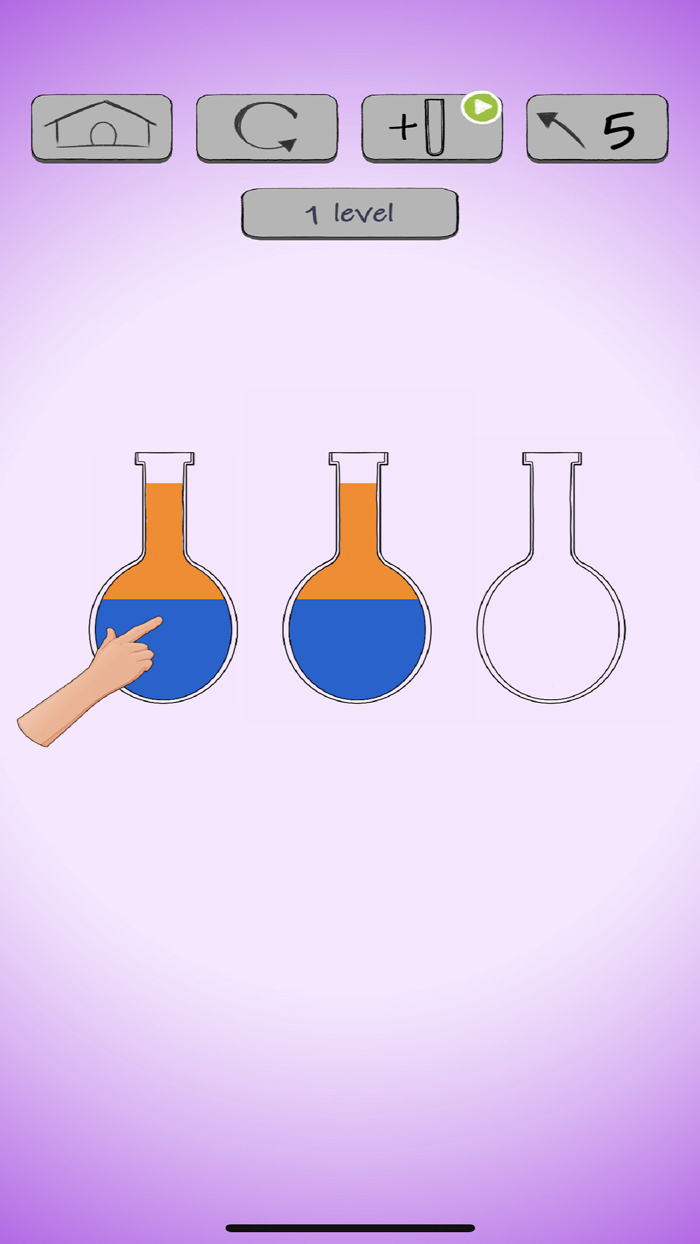 Sort Color Water puzzle game