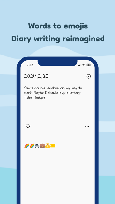 EmojiVerse: AI Emoji Journal Screenshot