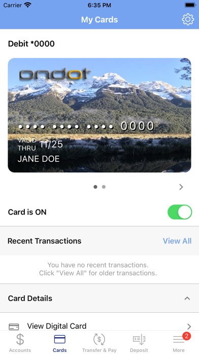 Opportunity Bank of MT Mobile Screenshot