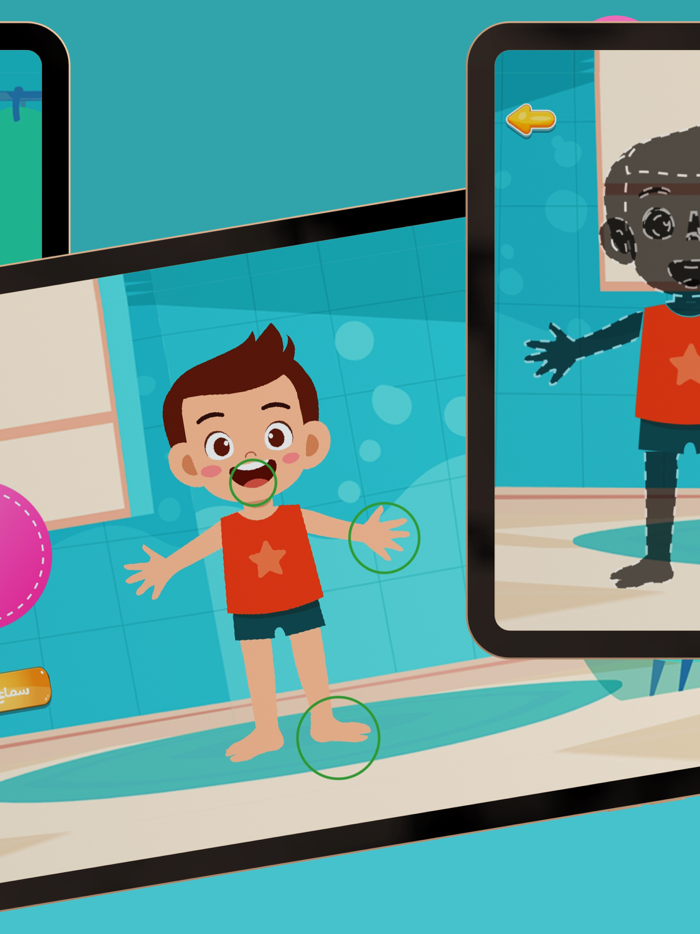 أجزاء جسم الانسان