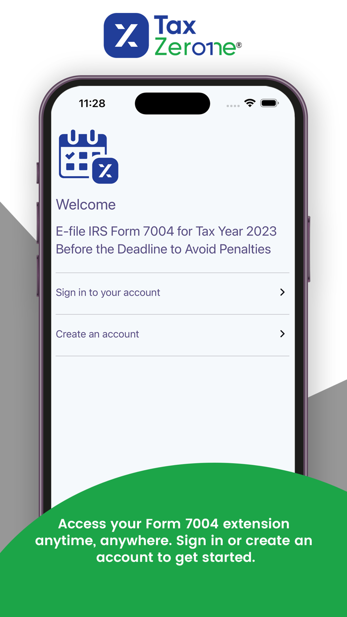E-File IRS Extension Form 7004