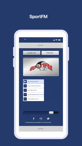 Game screenshot SPORT FM RADIO apk