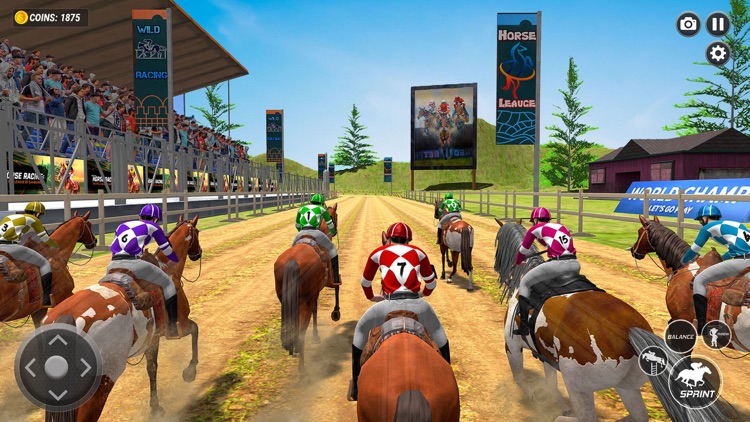 Horse Racing Simulator 3D Game