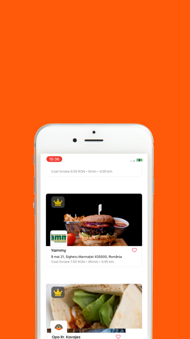 Eat App Livrari Screenshot