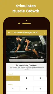 gym workout programs iphone screenshot 4
