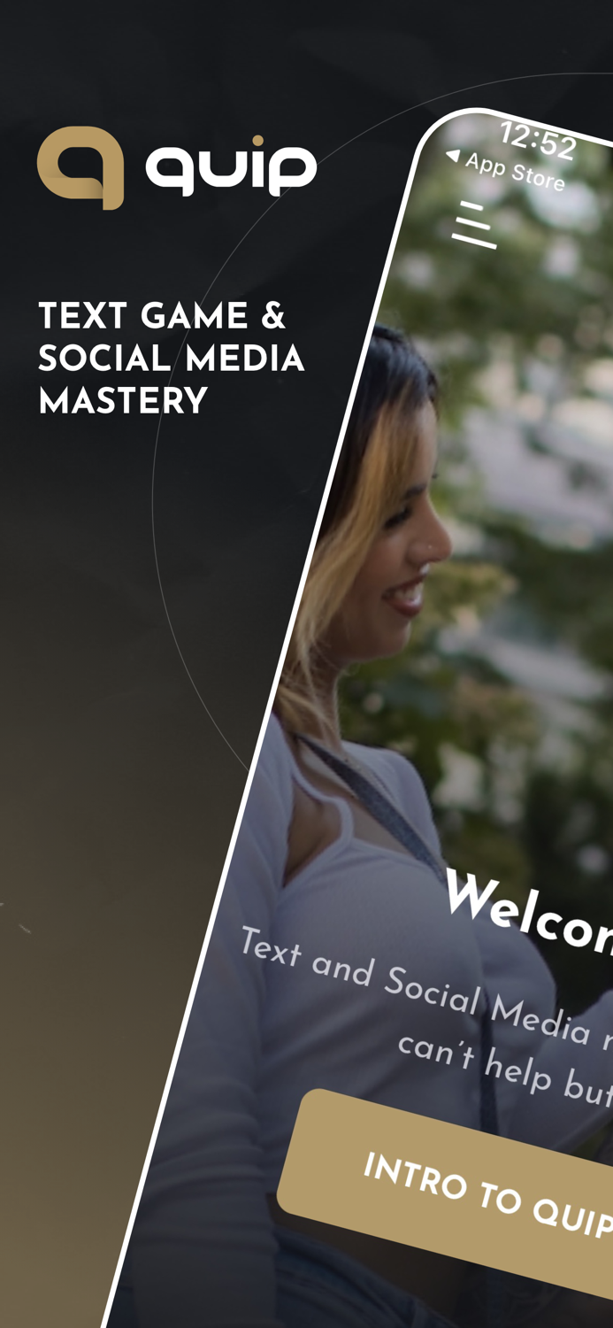 Quip Text Game and Social Media