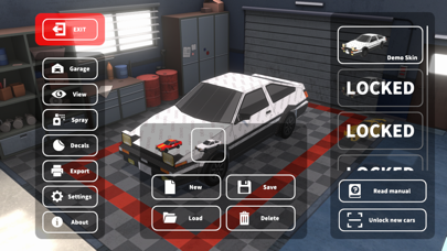 Papercraft Auto Shop Screenshot