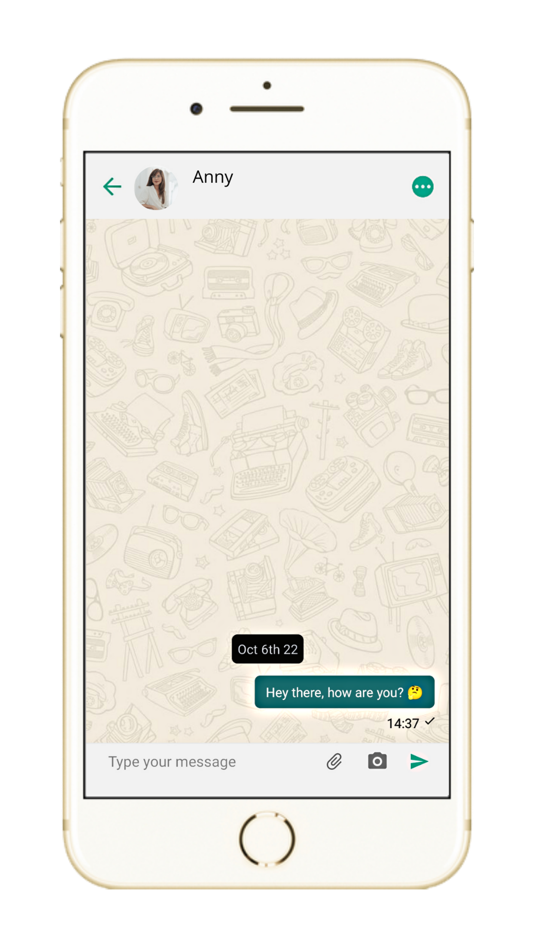 #3. React Native Chat App Demo (iOS) Podle: RAO INFORMATIONTECHNOLOGY PRIVATE LIMITED