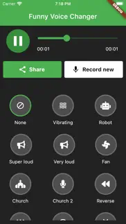 funny voice changer app iphone screenshot 3