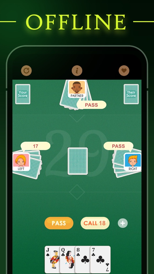 #1. 29 Card Game - Twenty Nine (iOS) 由: Dynamite Games Studio