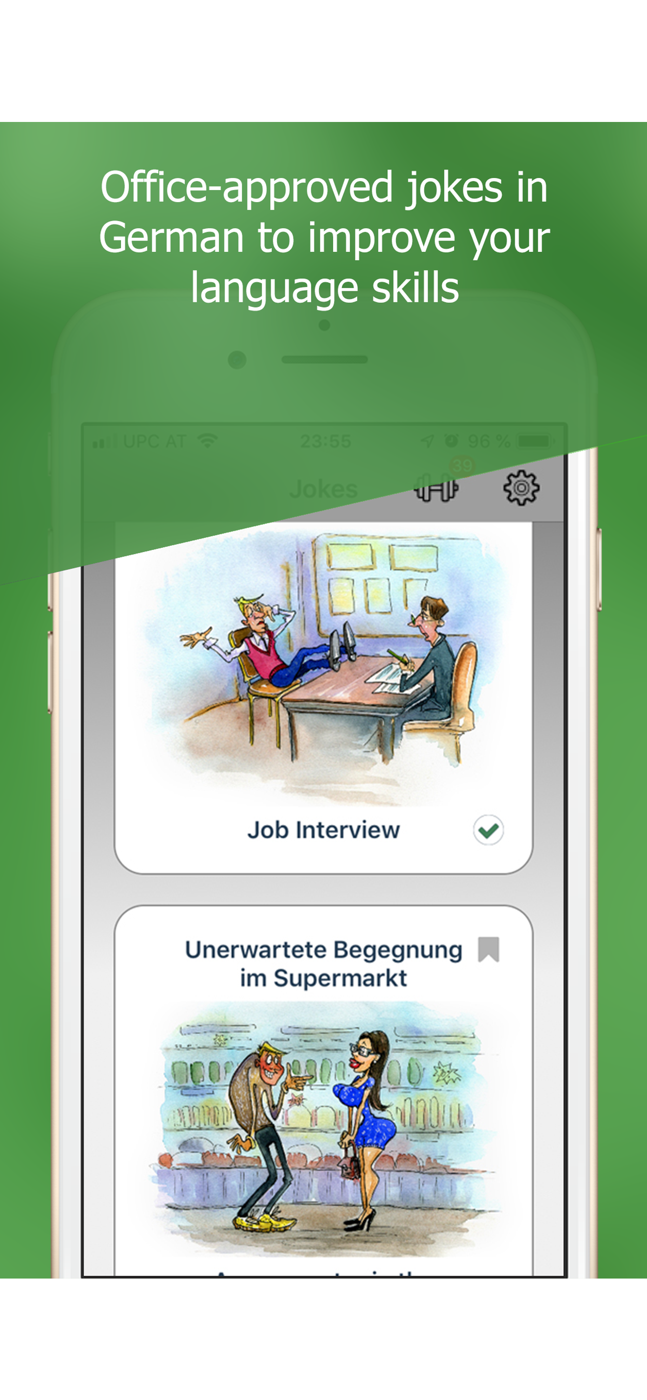 Mit Witzen Deutsch lernen