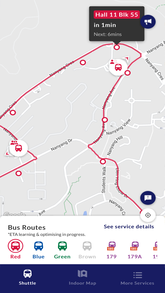 #1. NTU Omnibus (iOS) 由: Nanyang Technological University