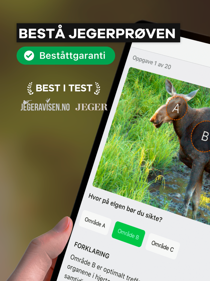 Jegerappen - bestå jegerprøven