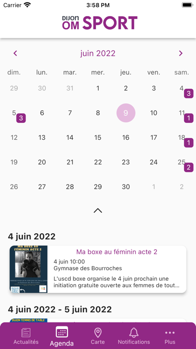 OM SPORT DIJON Screenshot