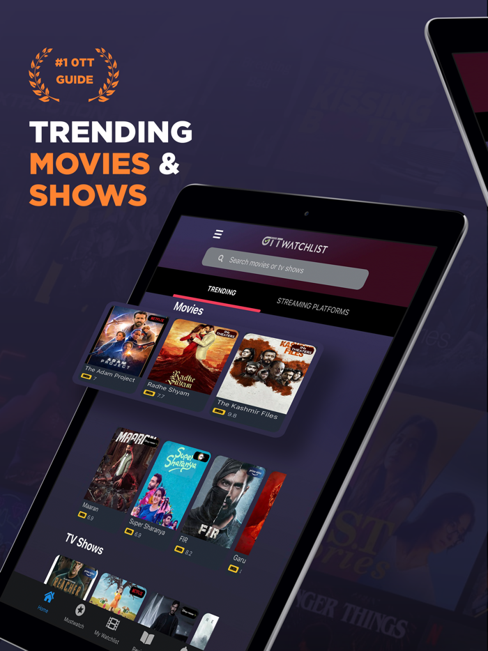 OTT Watchlist – Movie Tracker