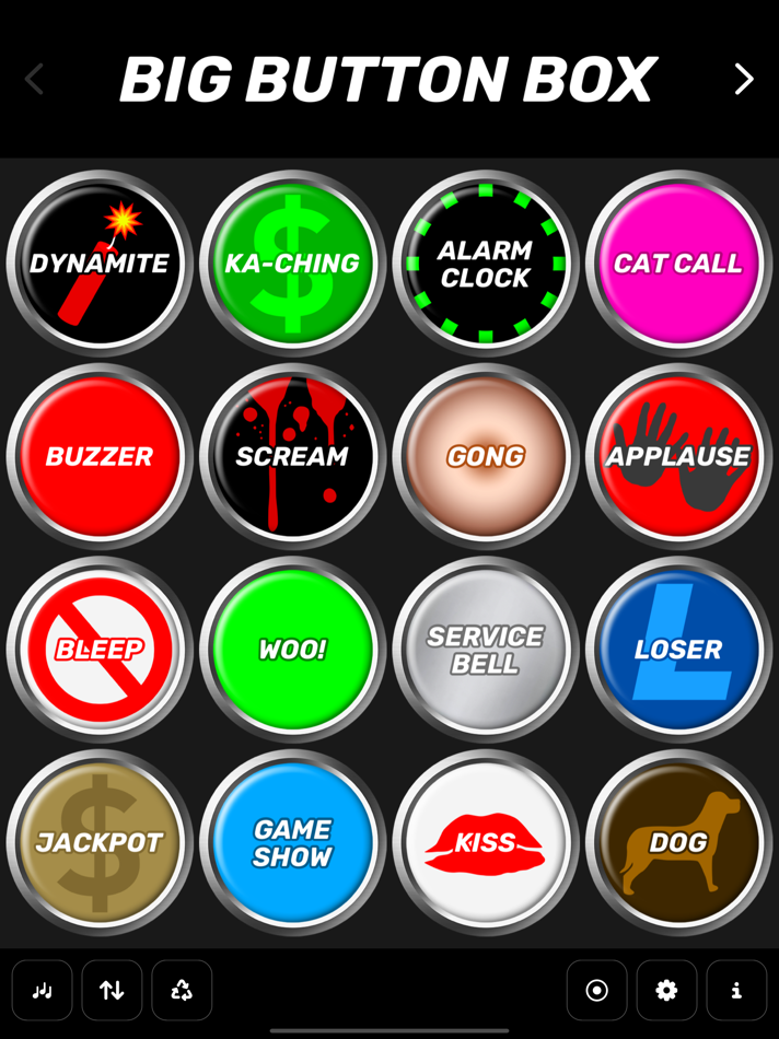 Big Button Box HD funny sounds - 6.0 - (iOS)