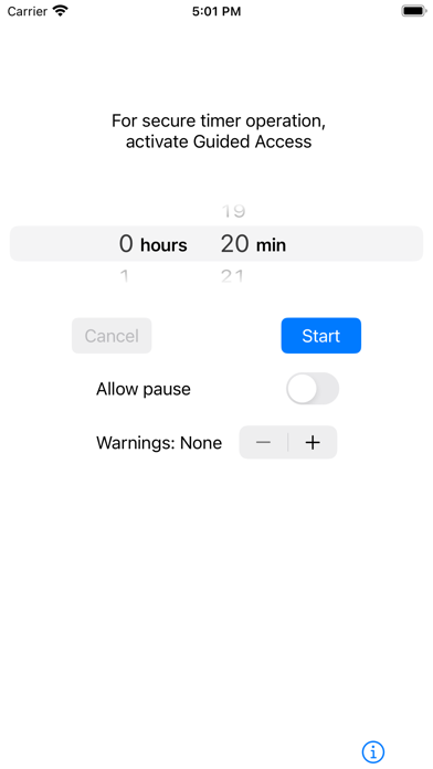 SecureTimer Screenshot