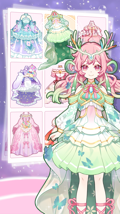 Anime Princess Dress Up Game Screenshot