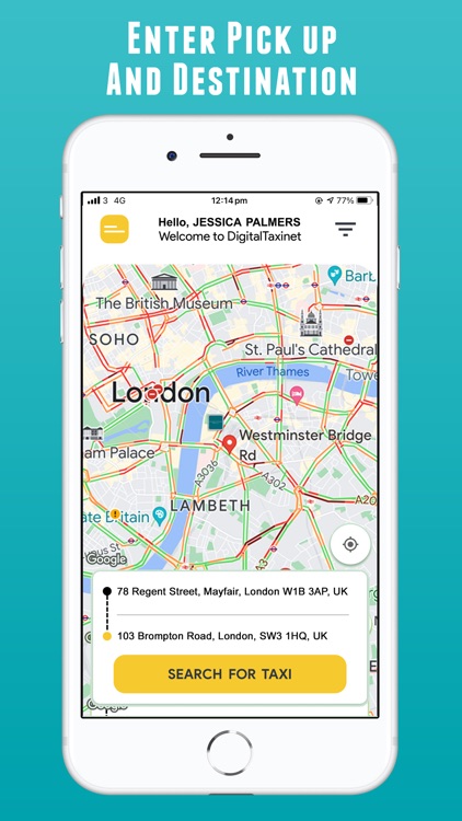 Taxinet Driver - UK Driver App