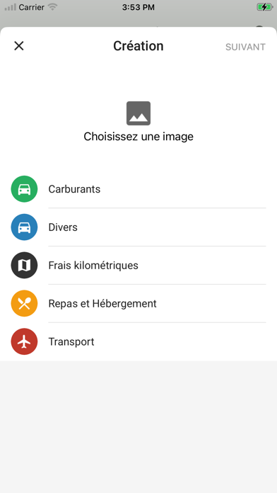 Screenshot #2 pour Cegid Notes de frais