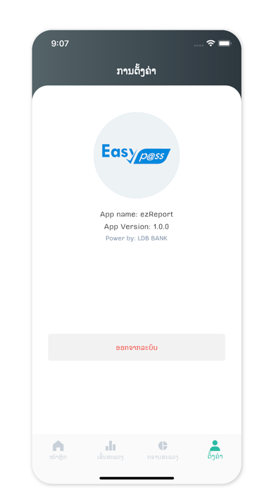 Easy Pass Report Screenshot