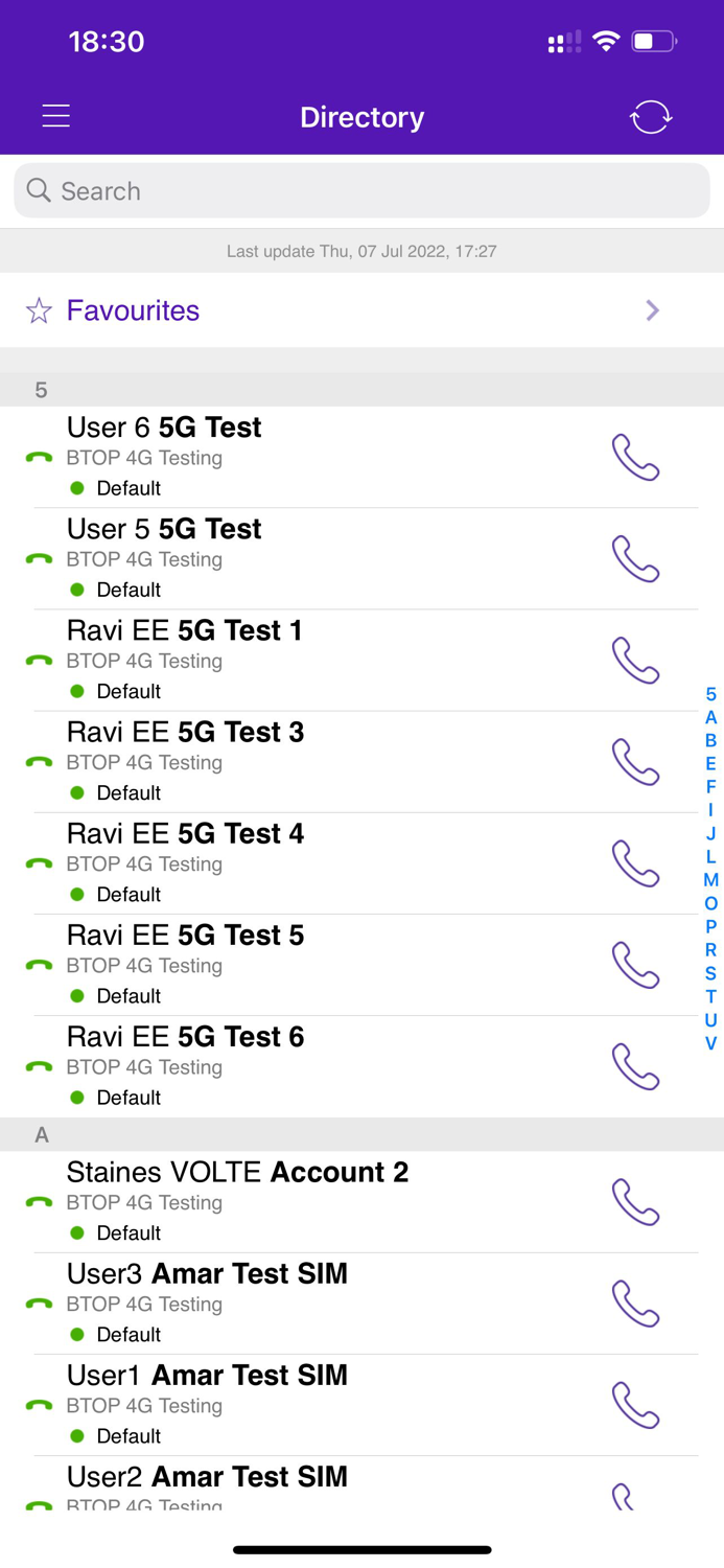 BT OnePhone Mobile Application