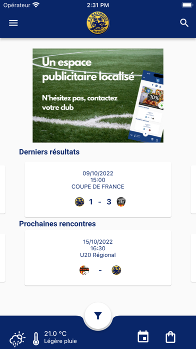 AS Mazargues Screenshot