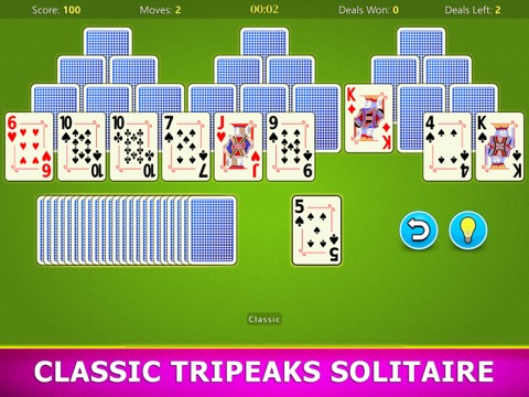 TriPeaks Solitaire Mobileのおすすめ画像1