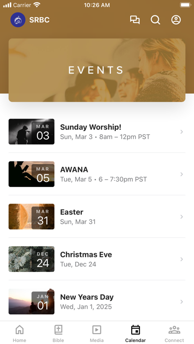 South Reno Baptist Church iPhone screenshot 3 - Education app