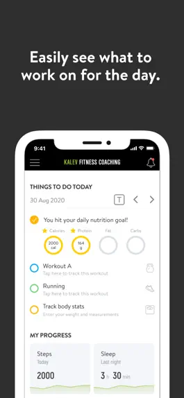 Game screenshot Kalev Fitness Coaching apk