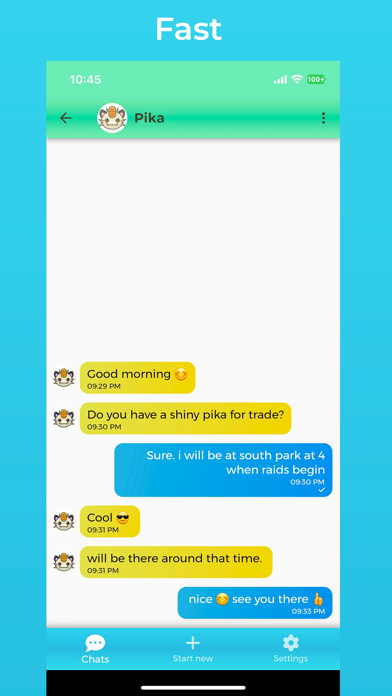 PoGO CHAT - Trainer community Screenshot