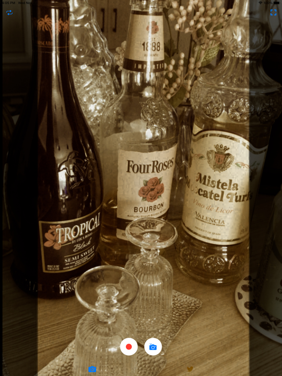 Analog Vintage Film :iRetroCam iPad screenshot 2 - Photo & Video app