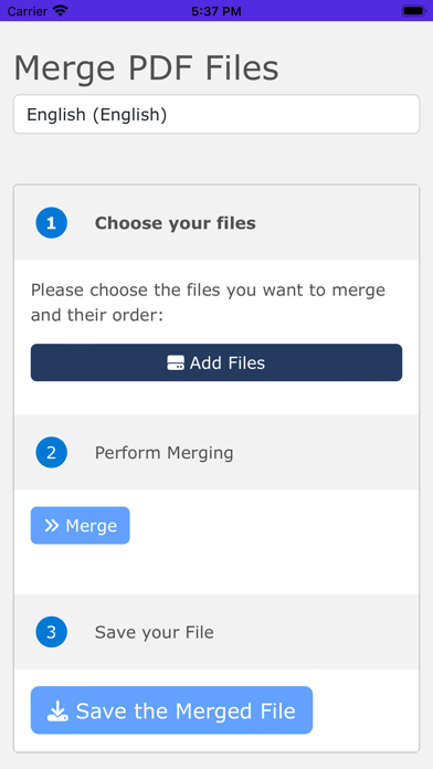 Merge PDF Documentsのおすすめ画像1