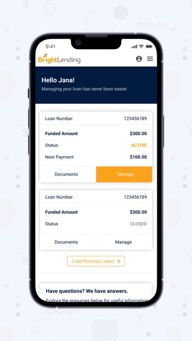 Bright Lending Screenshot