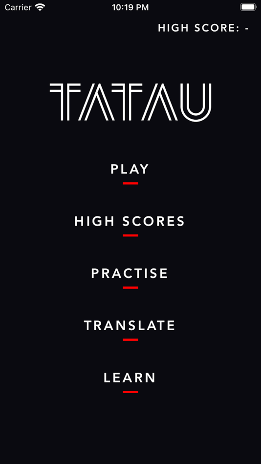 #2. TATAU (iOS) By: Jacob Duncan