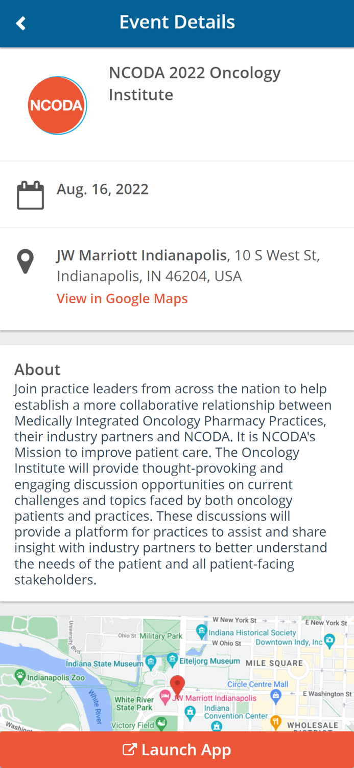 NCODA Meetings and Events