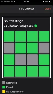 shuffle music bingo - game iphone screenshot 4