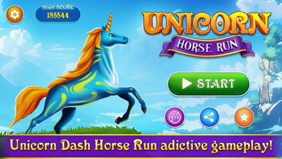 Unicorn Dash : Horse Run Screenshot