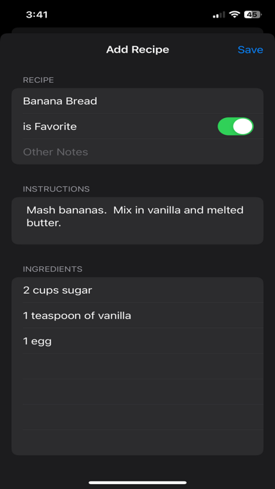 Cooks Companion: Recipe Book Screenshot