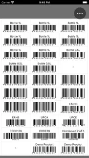 barcode sheet iphone screenshot 3
