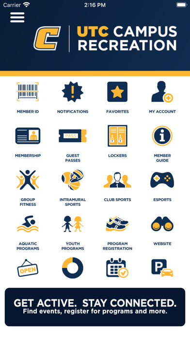 UTC Campus Recreation Screenshot