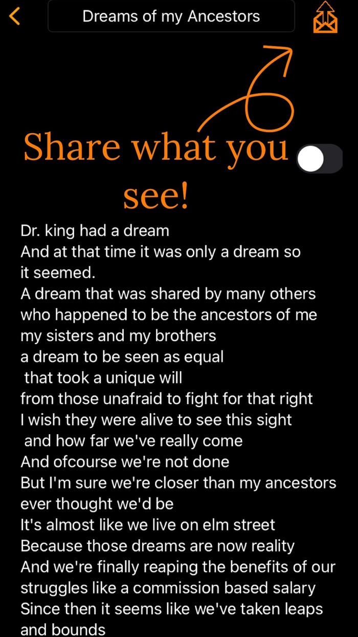 Spoken Words - Writing App