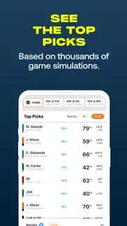 parlayiq for fanduel betting iphone screenshot 2