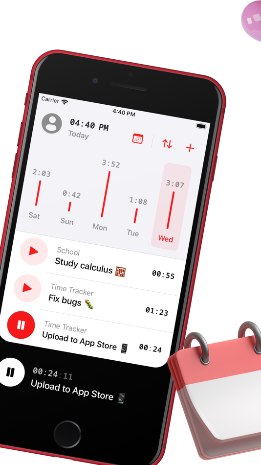 #2. Time Tracker - Pomodoro (iOS) 由: Swazer Ltd.